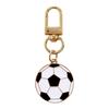 Zinc Alloy Sports Keychain: Basketball, Football, Baseball, Volleyball Pendants
