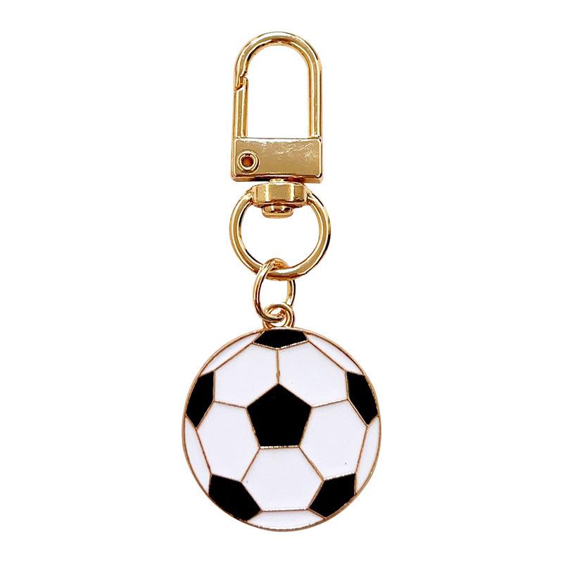 Zinc Alloy Sports Keychain: Basketball, Football, Baseball, Volleyball Pendants