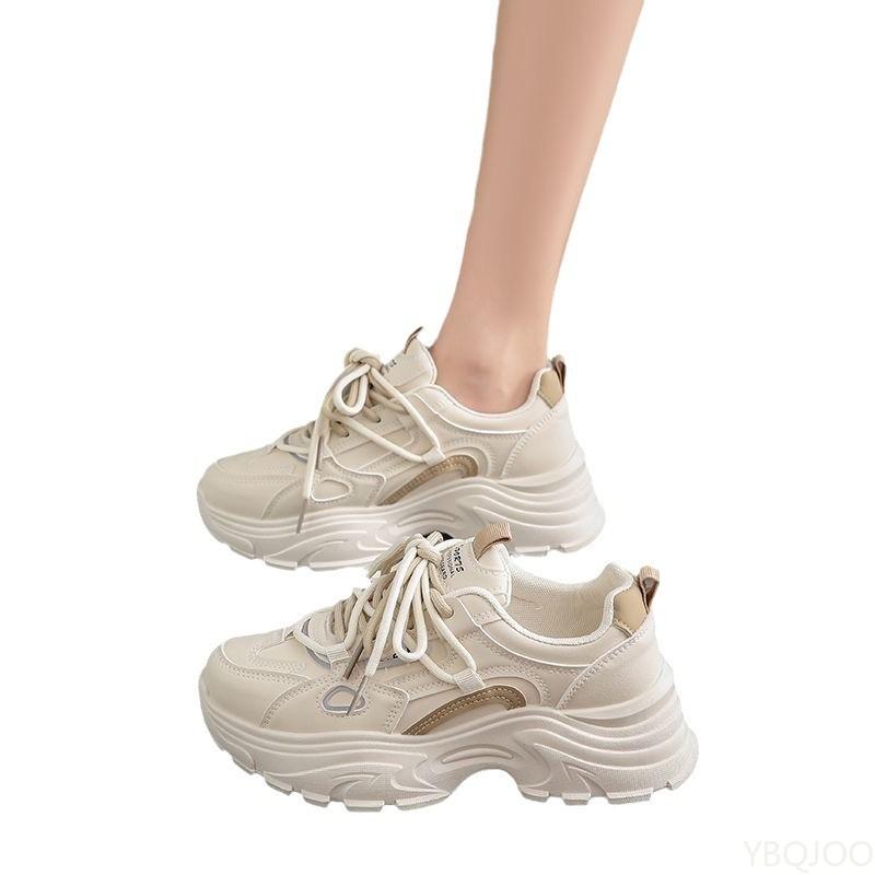 Fashion Fashionable Versatile Soft Soled Sports Shoes Autumn Winter New Casual Comfortable Running Sneakers Simple Thick Women's Shoes