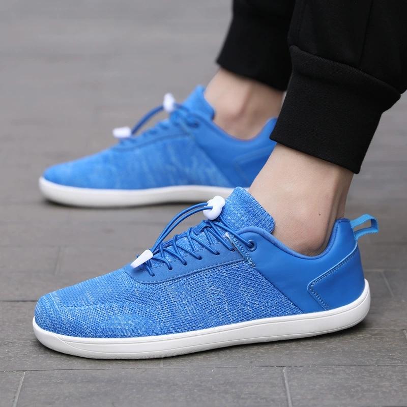 Herren Weite Barfußschuhe Neue Mode Outdoor Laufschuhe Minimalistisch Groß Trendig Mesh Freizeit Wanderschuhe Heißer Verkauf