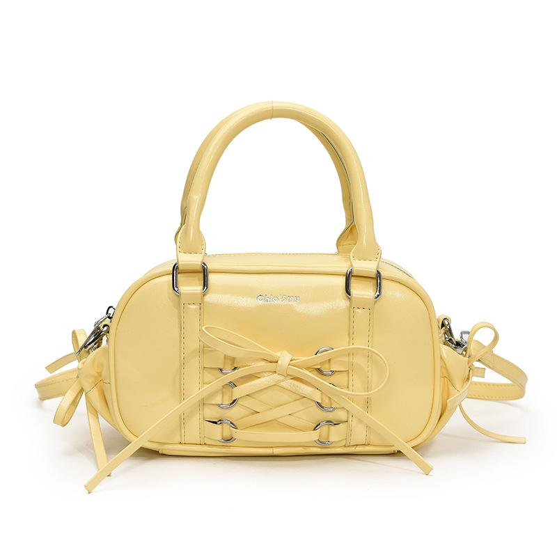 Niche Fashion Handbag Women's New Bow Shoulder Messenger Bag