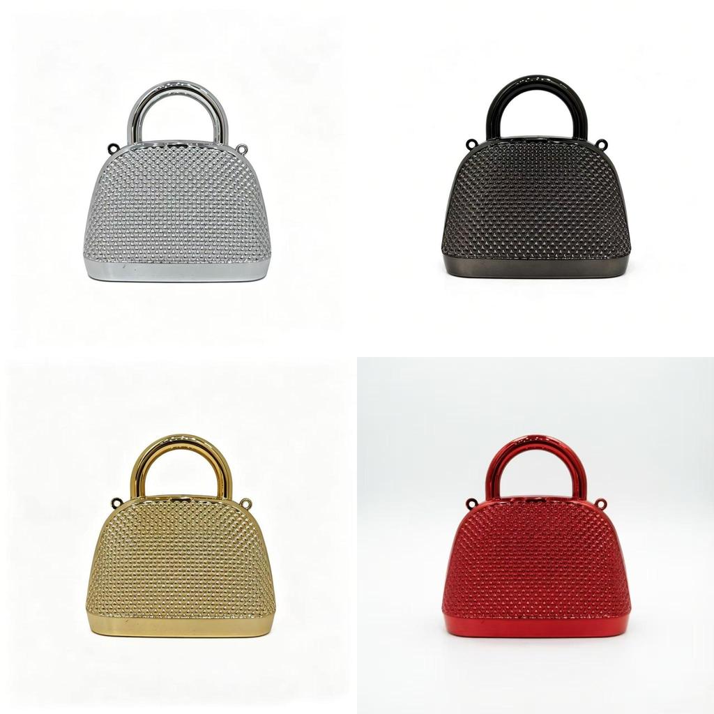 Acrylic Chain Shell Bag For Women Small Crossbody Shoulder Purse Fashionable Daily Use
