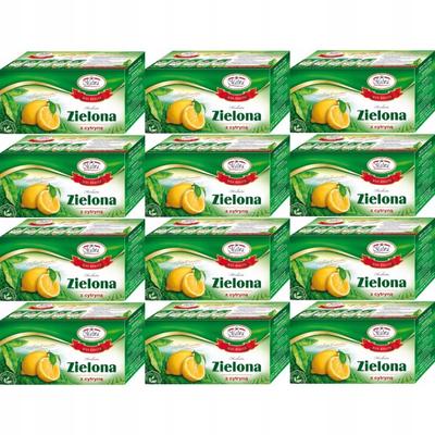 Malwa Green Tea with Lemon 40 G (20x2g) X 12 Pieces