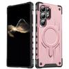 Magnetic Drop-Proof Case for Samsung S25edge/S24/S24Ultra/S23, Cross-Border A36/56 Compatible.