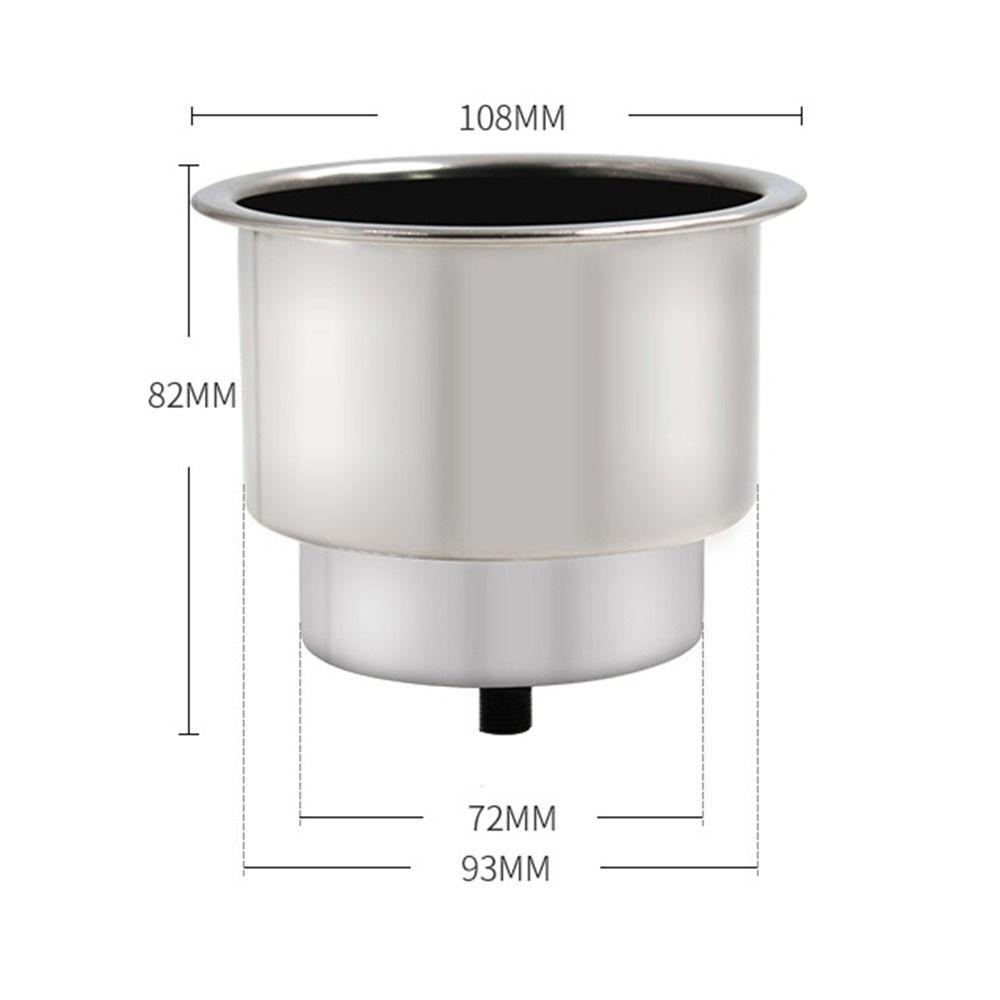 Car RV Boat Marine Caravan Drinks Holders Drink Can Holder Car Cup Holder Stainless Steel
