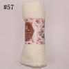 Muslim Women Solid Color Scarf Shawl Cotton Crinkle Hijab