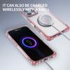 Clear Frosted Corners Armor Phone Case For iPhone 16 15 14 Plus 13 12 11 Pro Max X R XS 7 8 SE Solid Color Frame Protector Cover