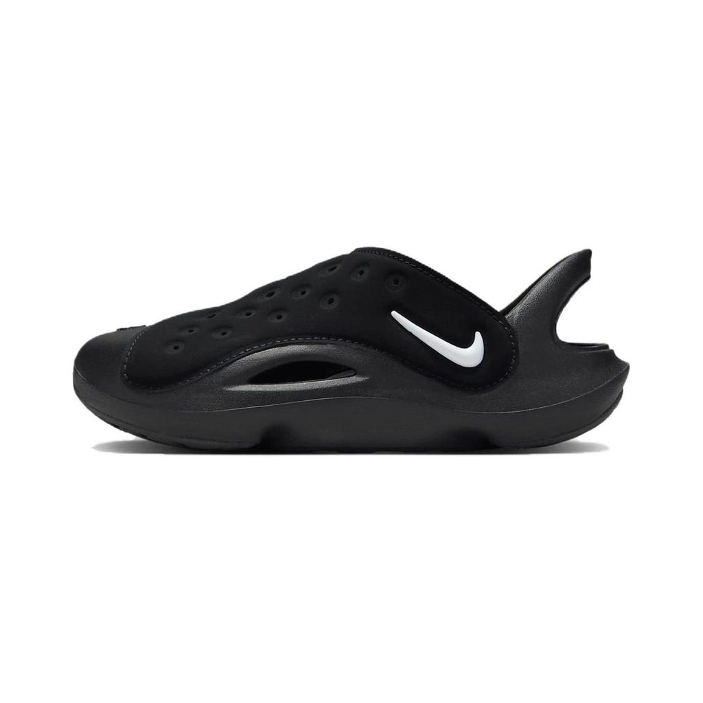 Nike Aqua Swoosh Sandal PS Black Kids Sneakers Anthracite White FN0876-002