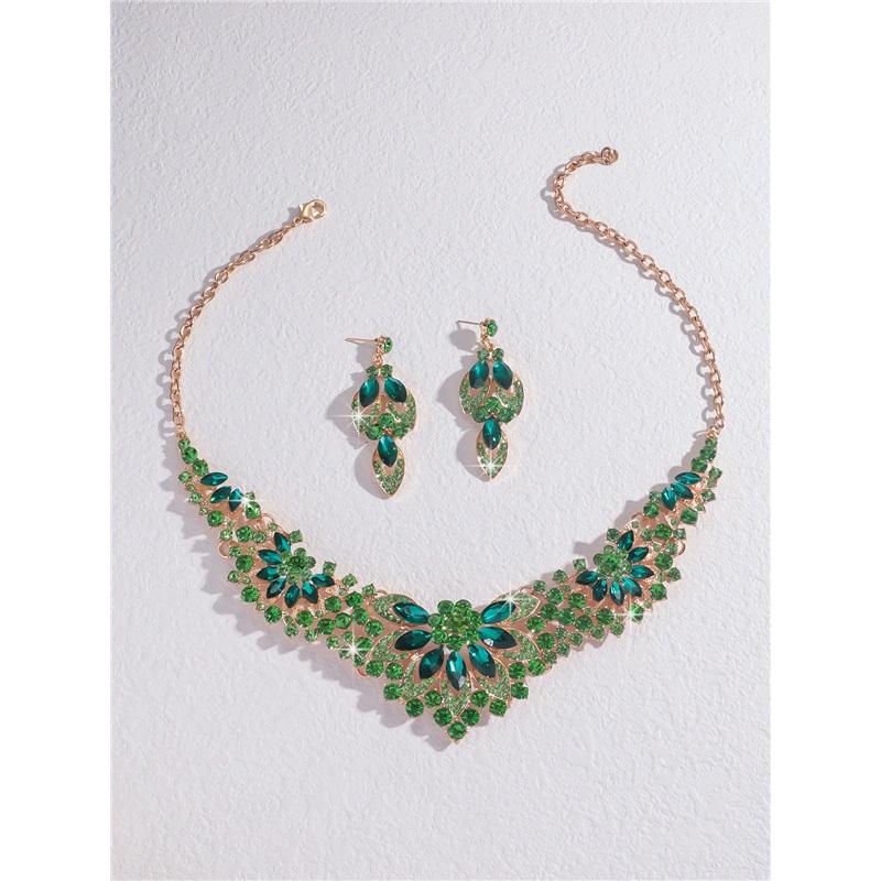Necklace And Earring Set - Fashion Accessories Set - Wedding Jewelry Set For The Bride