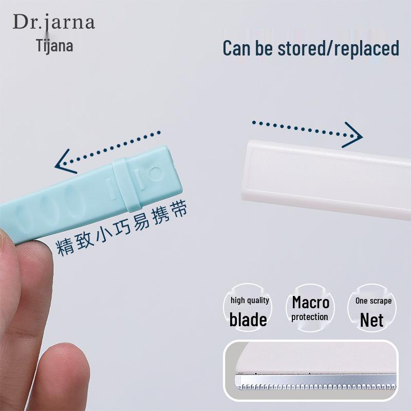 Tijiana 2-Piece Retractable Safety Eyebrow Razor - Sharp, Anti-Scratch Design for Easy Hair Removal