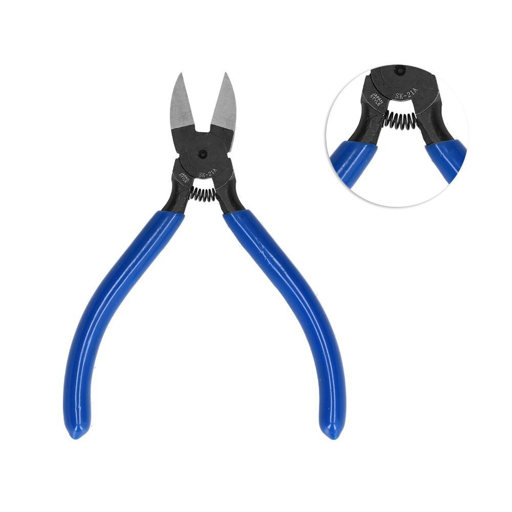 Carbon steel Diagonal Nippers 5in Side Cutter Practical Flush Cutter  Network Cables
