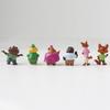 12Pcs/Set Zootopia 2 Action Figure Toy Judy Rabbit Nick Fox Series Anime Figurine Fans Christmas Gifts