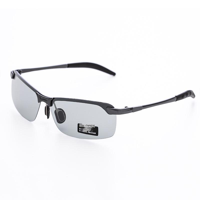 Men's 3043 Smart Color-Changing Polarized Sunglasses for Day & Night Cycling, Outdoor UV Protection