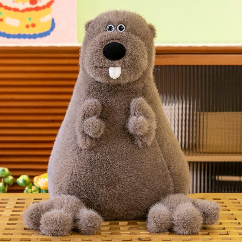 

Lookme Teddy Bear Plush Toy With Cotton Filling For Kids And Baby Comfort Groundhog,35cm