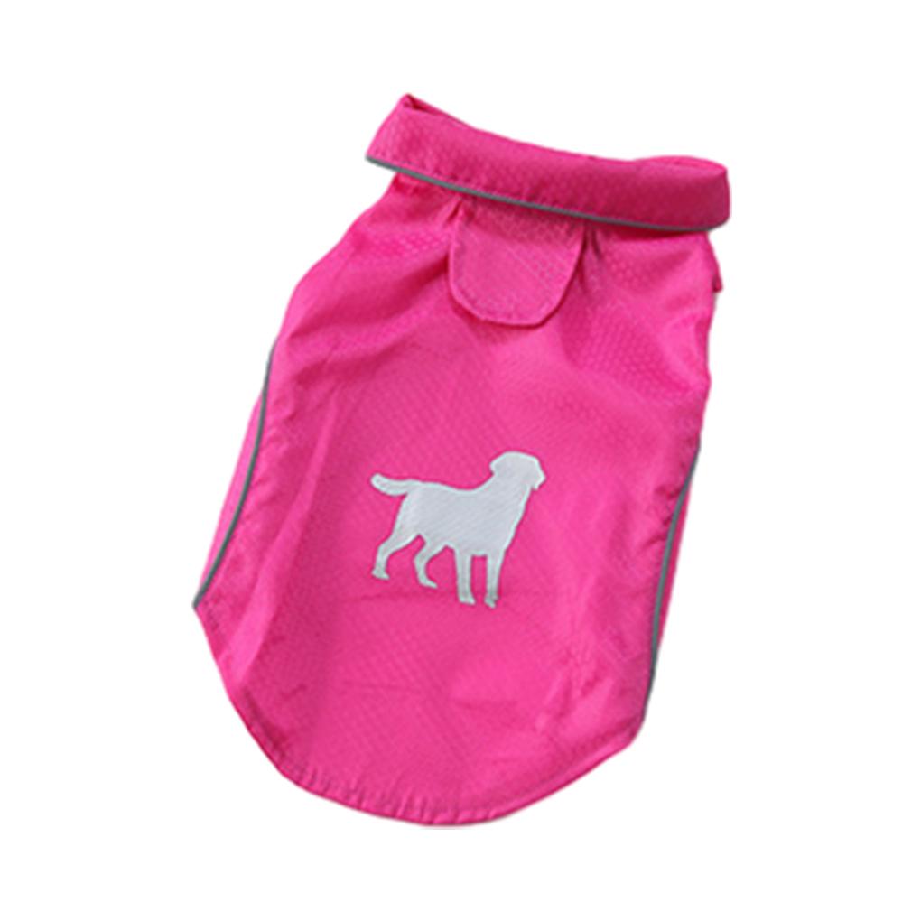Stylish Dog Rain Coat Comfortable Wear Easy To Clean Waterproof Coating Dog Raincoats Dog Clothing
