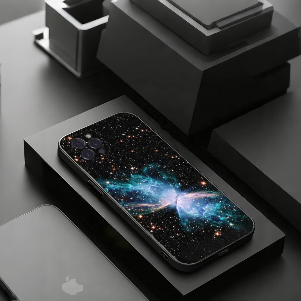 Moon Galaxy Universe Phone Case for iPhone 11Pro 13 12 11 Pro Max 16e 17 Air 16 15 14 Plus 11ProMax