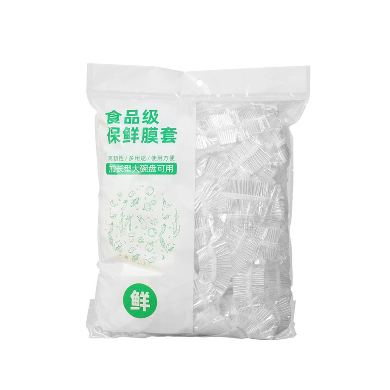 

of Food-Grade Cling Film - Multifunctional Disposable Wrap,-Proof And Stretchable Cover, Suitable for Leftover Food, , Picnics, And Travel. one size белый