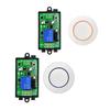 Wireless Remote Switcher ,315/433Hz Single Channel Wireless Remote for Family For Enhances Security And Lighting Control