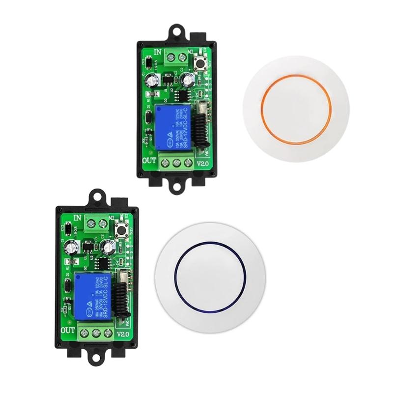 Wireless Remote Switcher ,315/433Hz Single Channel Wireless Remote for Family For Enhances Security And Lighting Control