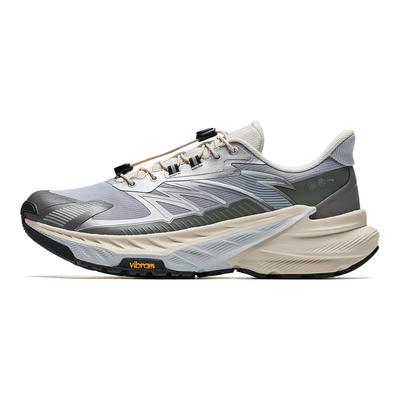 Entdecke 2 Bequeme Mode Stoßdämpfung Rutschfest Low-Top Trailrunning Schuhe Herren Sneaker Weiß Grau 912445587-4
