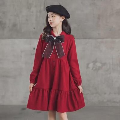 Kids' Trendy Spring/Autumn Dress - Princess Style for Girls