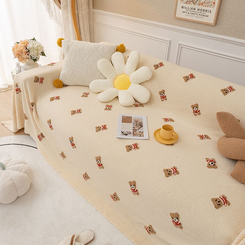 

Чехол для дивана с защитой от царапин от кошек, полотенце для дивана в стиле Ins, зимний плюшевый чехол для дивана, полное покрытие, одеяло для дивана, полное покрытие 180*130cm