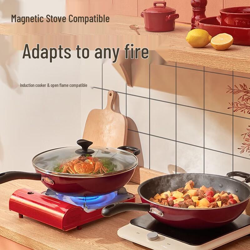 Supor 34cm Non-Stick Wok