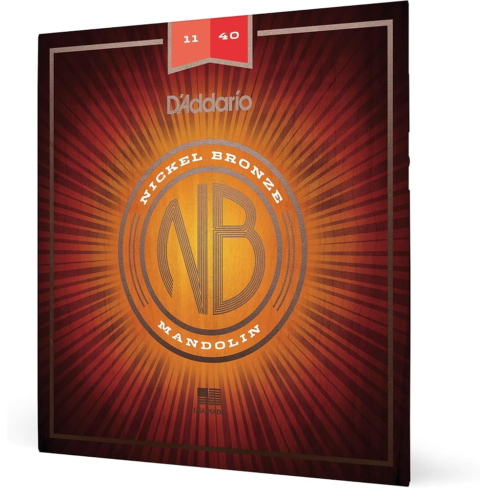D Addario Mandolin Strings Nickel Bronze Medium .011-.040 NBM1140