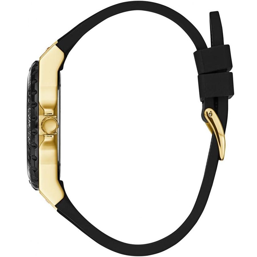 Ladies' Quartz Watch, Quartz Movement, Stainless Steel Case, Rubber Strap, Pointer Display, Suitable For Daily, Sports And Other Occasions W1053L7