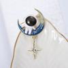 Blucome 2023 neue Exquisite Schöne Cartoon Luft-Und Raumfahrt Stern Legierung Brosche Tropfen Öl Raum Mond Astronaut Mode Pin Schmuck Geschenk