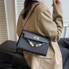 2025 New Niche Light Luxury French Small Square Bag Women's High-end Retro Versatile Commuter Shoulder Messenger Bag