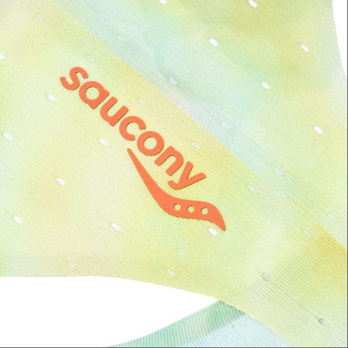 Saucony Tank Top Women's Yellow Green Blended Combo SC1249056A-PR61