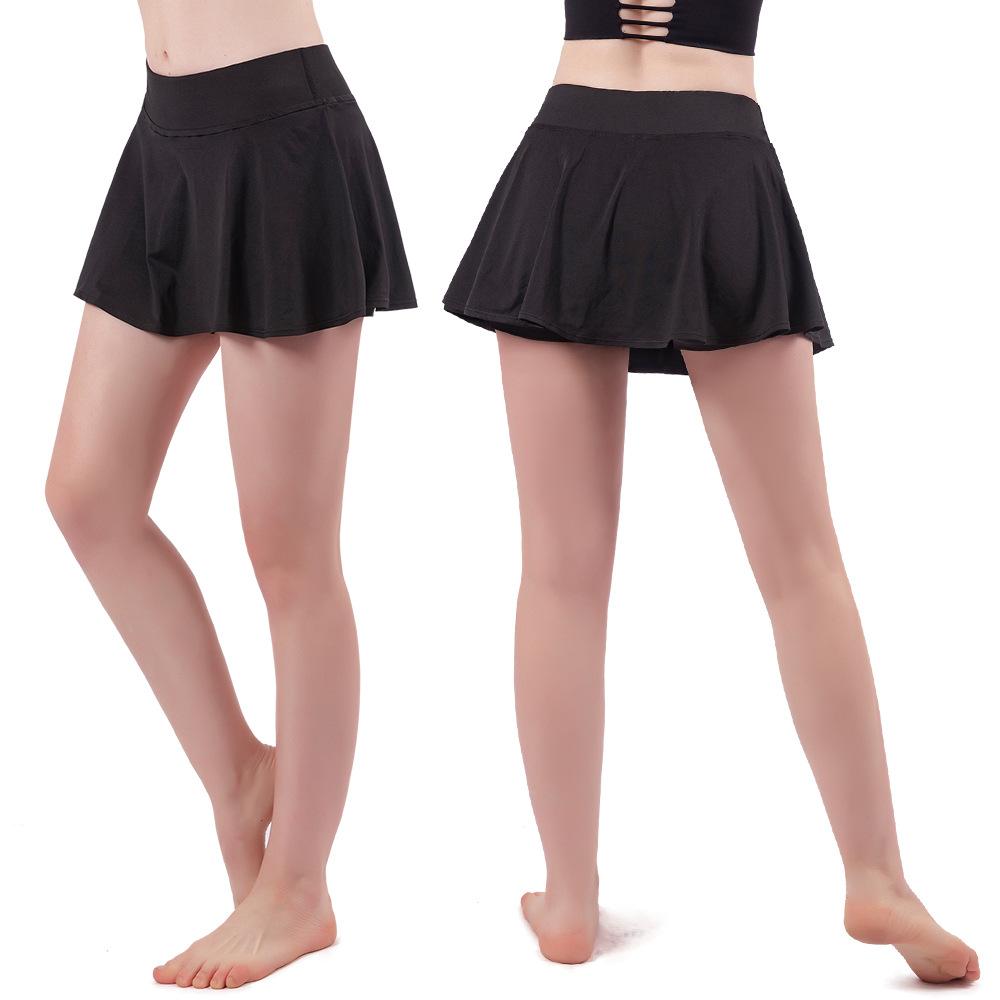 Women's Breathable Tennis Skirt with Inner Shorts Lightweight Sport Skorts for Running Yoga Fitness Outdoor Activities Pants