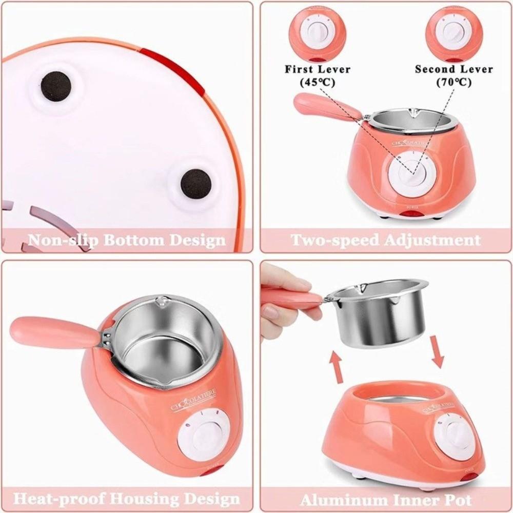 Electric Cheese Pot Mini Size Warmer Machine Multi-Purpose Chocolate Melting Pot Chocolate Melting