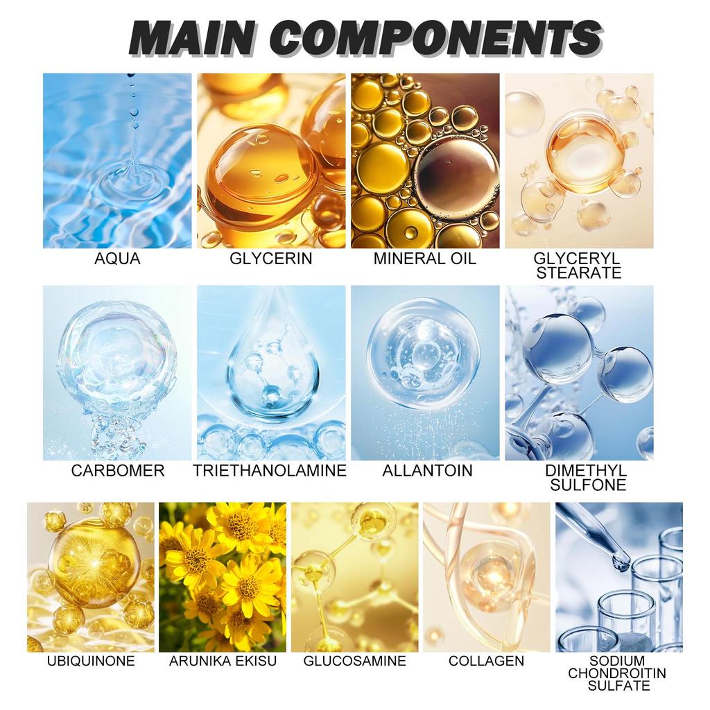 South Moon Collagen Cream for Joints and Bones Enhance bone injury recovery and recovery activities, and restore bone health.