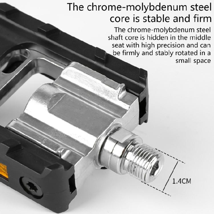 Folding Bike Pedals Non-Slip Cycling Pedals for Road Bike, Mountain Bike