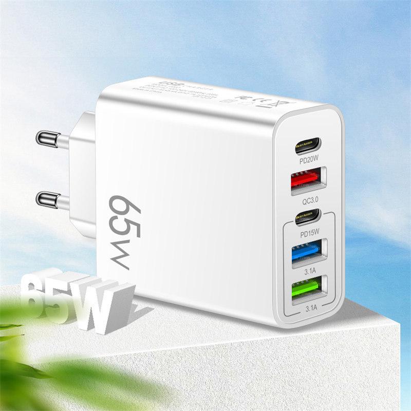 EU Standard USB for All Phone Travel Portable Mobile Plug Charger Power Adapter Universal