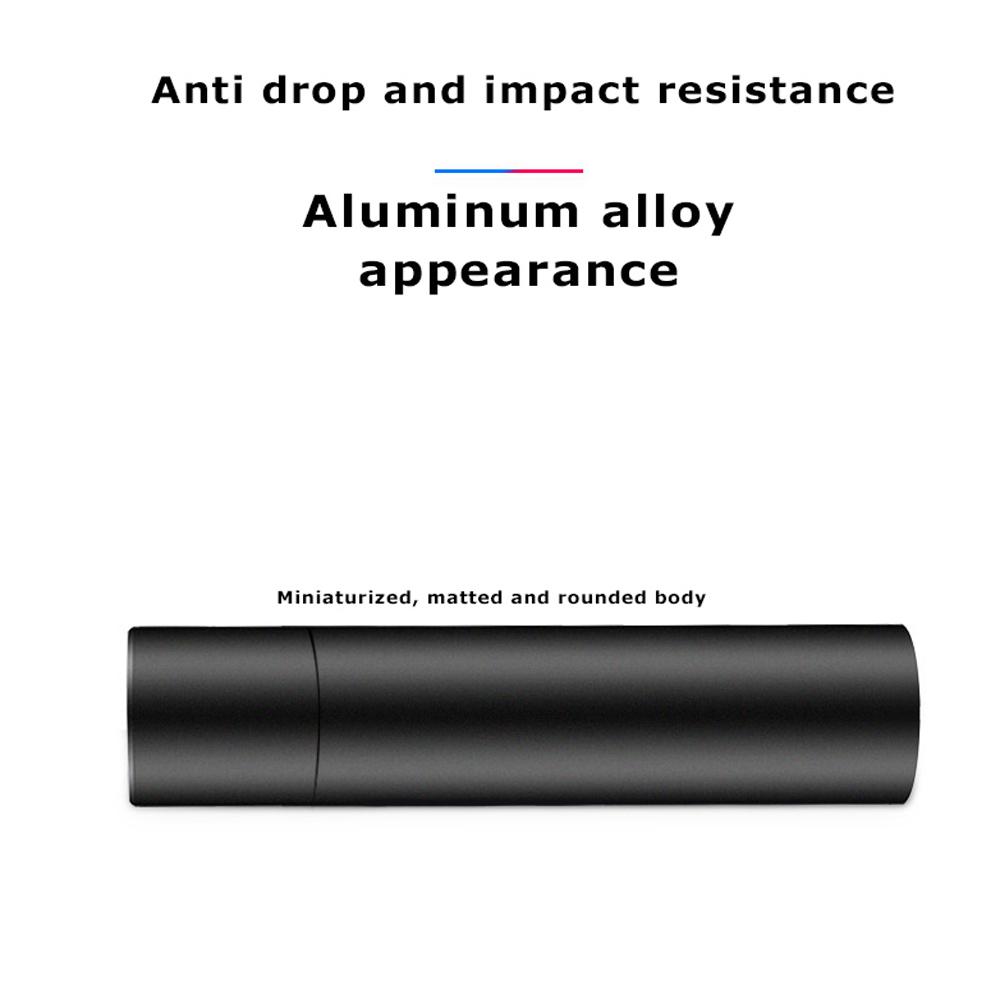 Mini Strong Light Flashlight USB Charging Aluminum Alloy Flashlight Super Bright LED Beads Adjustable Focus Long RangeFlashlight