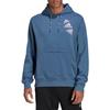 adidas Essentials Brand Drawstring Hoodie Blue Unisex HL9382