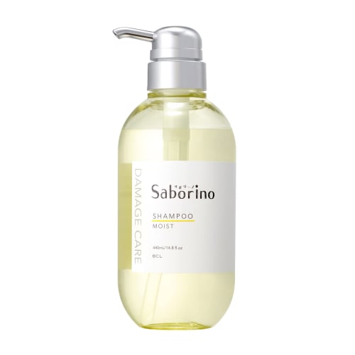 Saborino Hayaraku Shampoo Moist 440mL [Easy To Get Rid of Frizzy Hair, Moist and Smooth]
