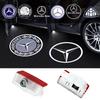 2 Stück Auto Tür Willkommenslicht Emblem für Mercedes Benz A C E GLC GLA GLE GLB Klasse W177 W205 W212 W213 X253 X156 W166 X247