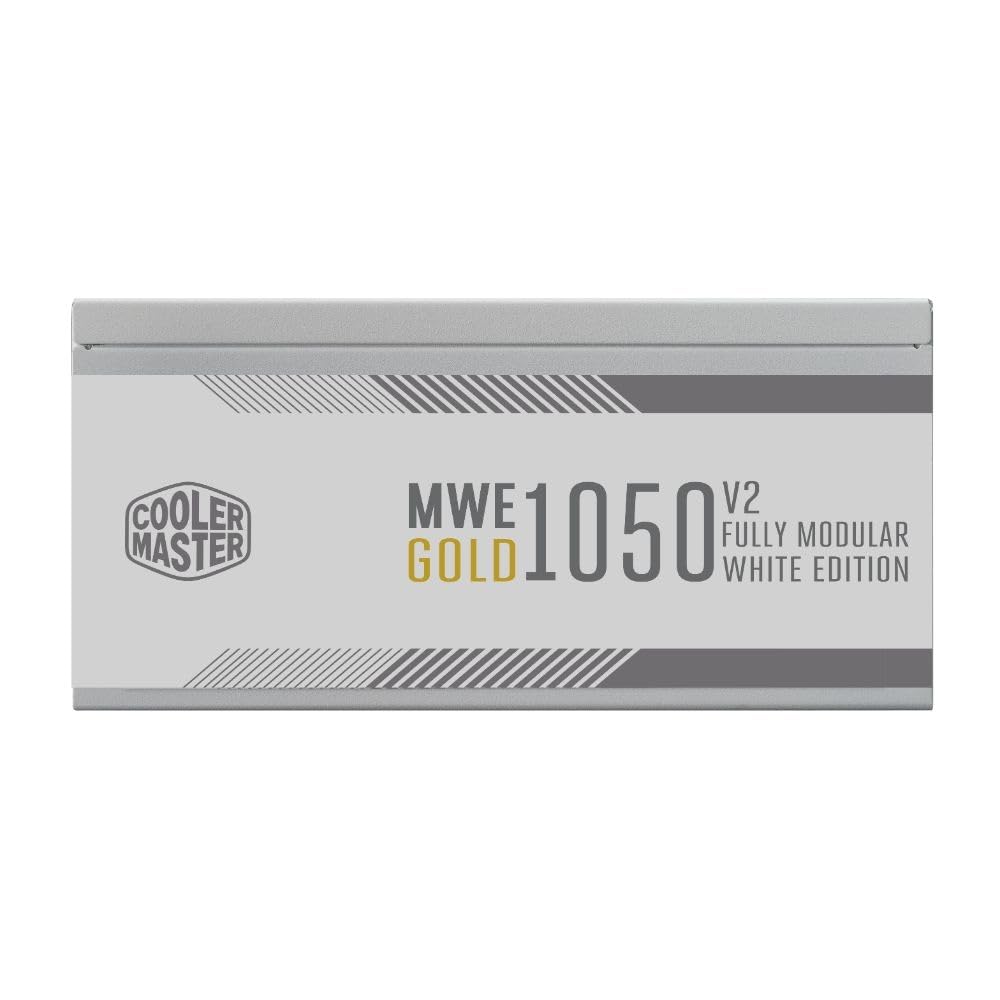Cooler Master MWE Gold V2 FM 1050W ATX3.0 White 80PLUS GOLD compliant, 12VHPWR port, high-capacity PC power supply unit MPE-A501-AFCAG-3GJP