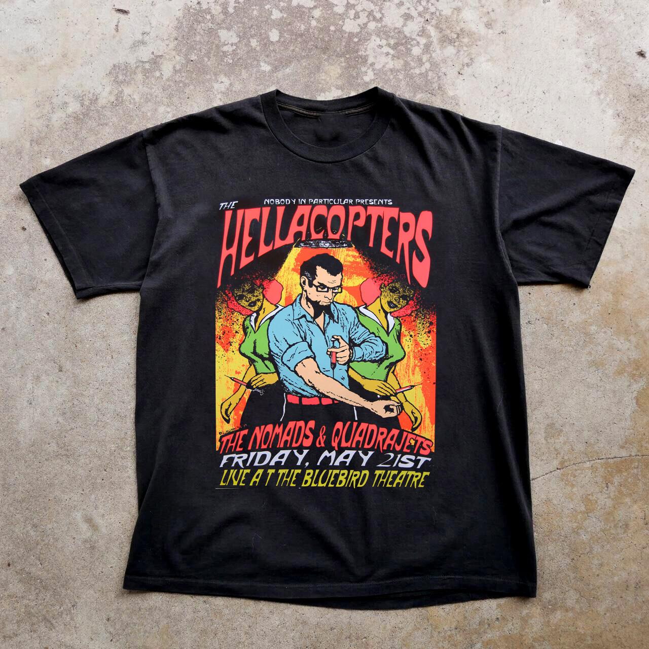 The Hellacopters Concert Poster 1999 Black All Size Gift For Fan Shirt XL