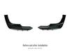 Land Rover New Defender Front Bumper Aerodynamic Kit: Lip, Corner Covers, & Fins