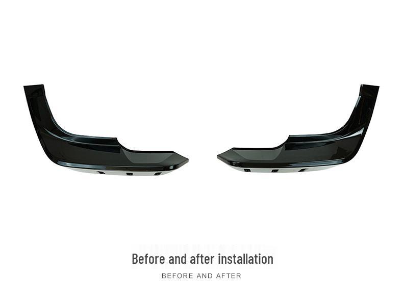 Land Rover New Defender Front Bumper Aerodynamic Kit: Lip, Corner Covers, & Fins