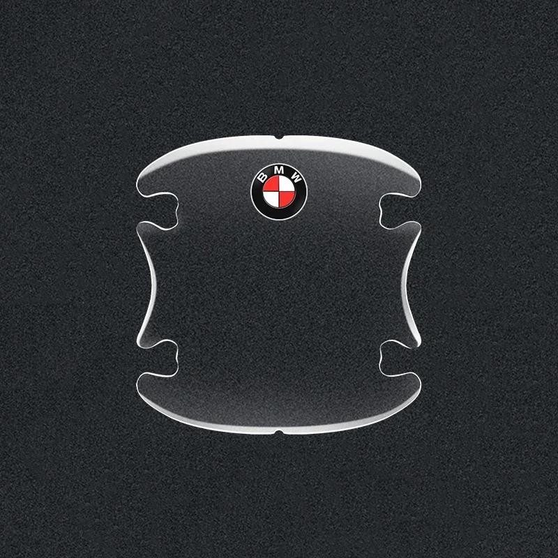 Car Door Bowl Handle Protector Stickers Transparent Anti-scratch Film For BMW M E90 E60 E46 E93 F20 F21 F30 F31 F32 F33 F34 F15