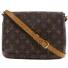 Muse Tango Shoulder Bag M51257 Short Strap Brown Monogram Canvas Women Used