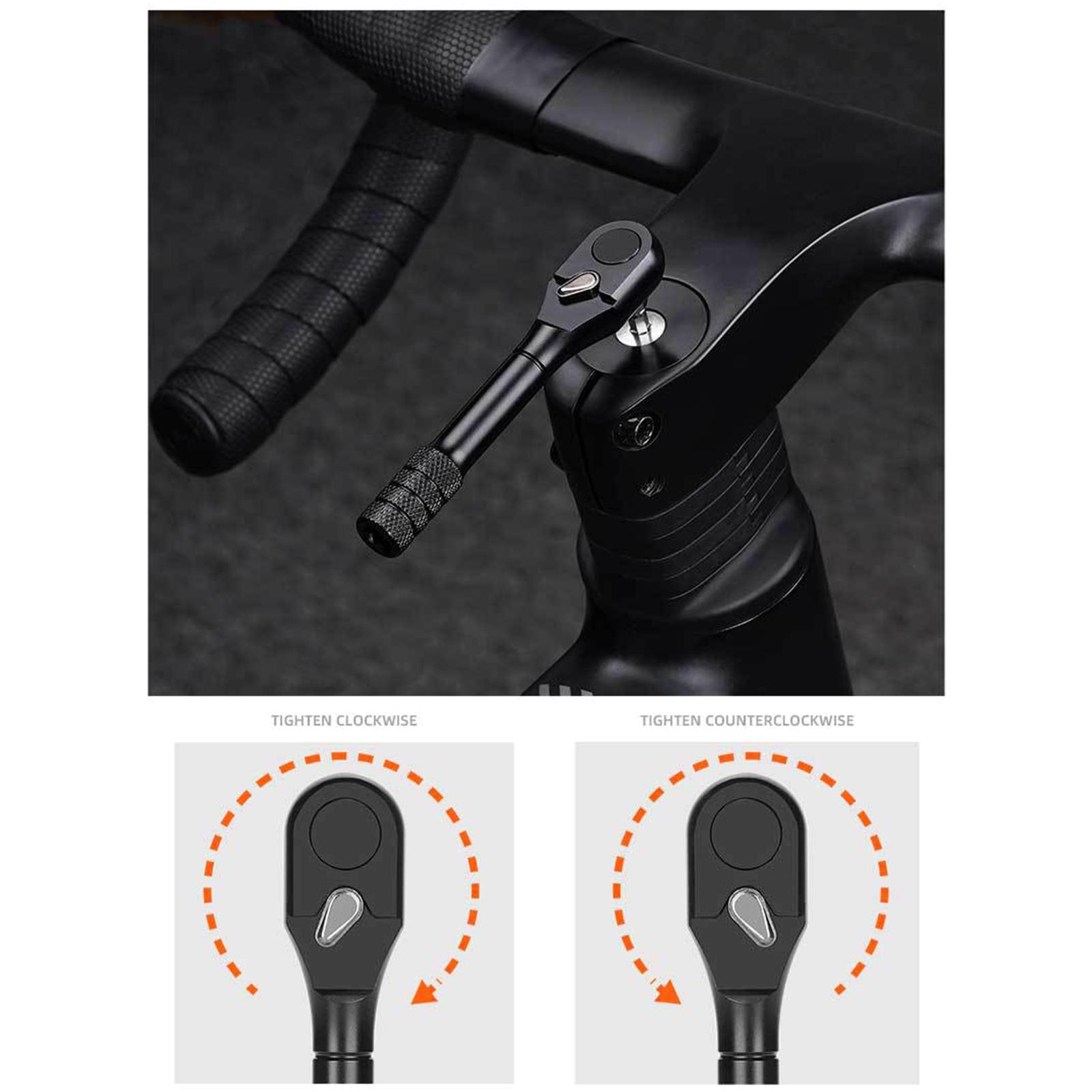 

Lightweight Convenient Bicycles Repair Tool With Power Saving Ratchet And Ergonomic Grip For Comfortable Use 1
