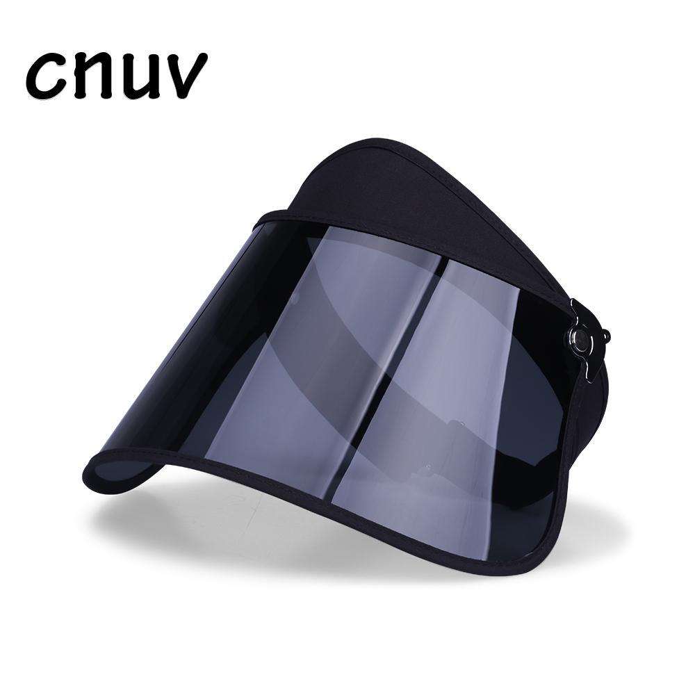 Custom High Quality Fashion Summer Luxury Outdoor Round Transparent Uv Sun Visor Hat чёрный