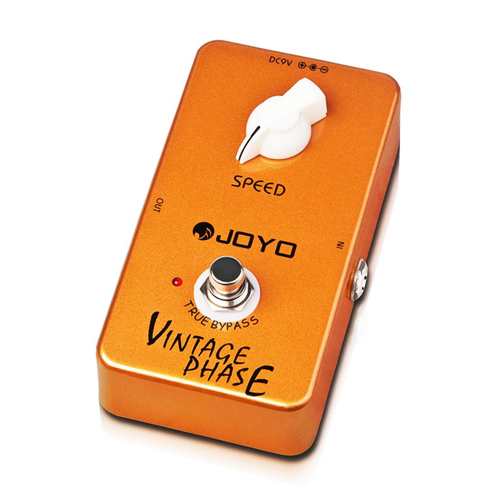 JOYO JF-06 Vintage Phaser Guitar Effect Pedal 70's Classic Phaser Sounds with Speed Control Knob Guitar Parts and Accessory